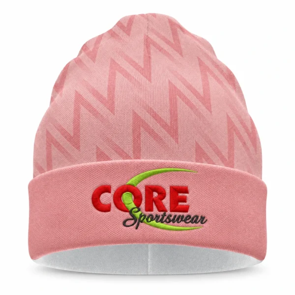 pink-core-beanie-front
