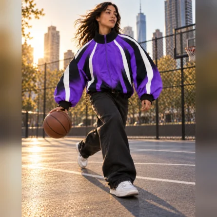 Custom Oversized Bomber Jacket - Image 2