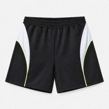 Custom Panelled Soccer Shorts with Piping