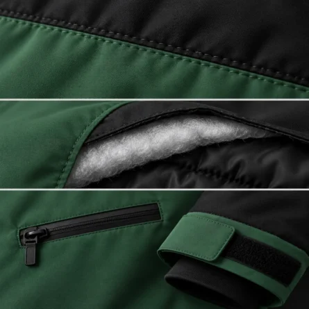 Custom Colorblock Snowboard Ski Jacket - Image 7