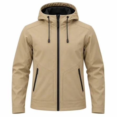 Custom Water-Repellent Softshell Jacket Stretch