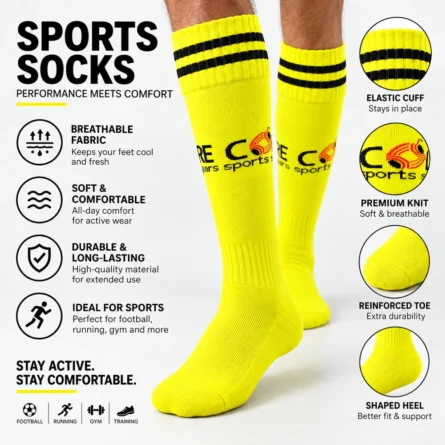 Custom High Football Socks - Image 4