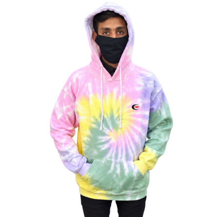 Tie Dye Hoodie 100% Cotton Fleece