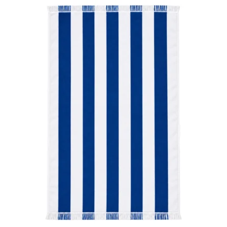Custom Terry Cotton Towel White Striped
