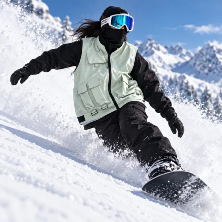 Custom Multi-Pocket Snow Vest