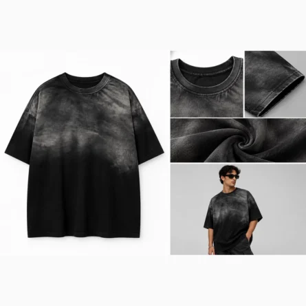 Custom Smoke Wash Oversized T-Shirt - Image 3