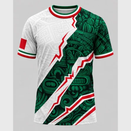 Customs Mexico Heritage Sublimated  Soccer Jersey