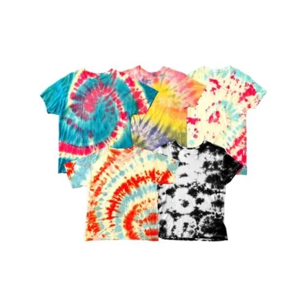 Custom Rainbow Spiral Tie-Dye T-Shirt - Image 3