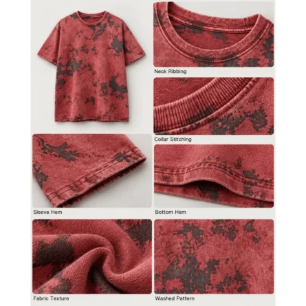 Custom Vintage Washed Grunge T-Shirt - Image 3