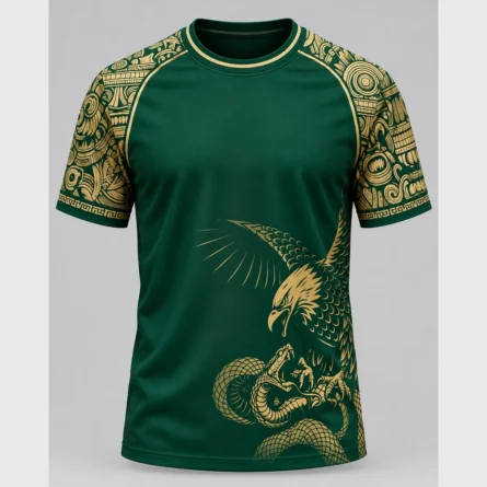 Customs Mexico Eagle Heritage Soccer Jersey