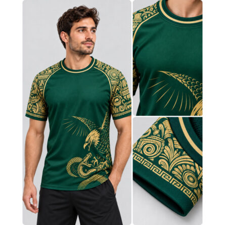 Customs Mexico Eagle Heritage Soccer Jersey - Image 2