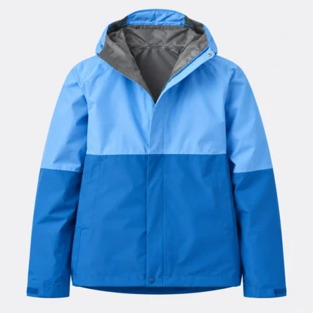 Custom Glacier Shift Two-Tone Blue Snowboard Jacket