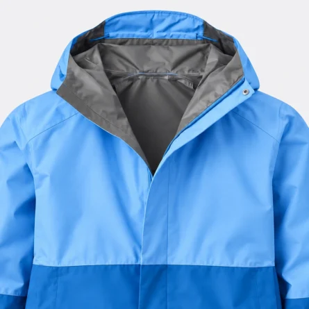 Custom Glacier Shift Two-Tone Blue Snowboard Jacket - Image 3