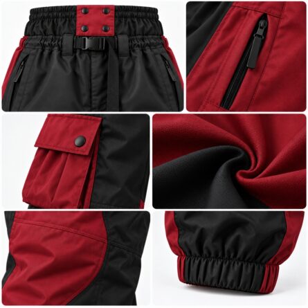 Custom Panels Snowboarding Pants - Image 3