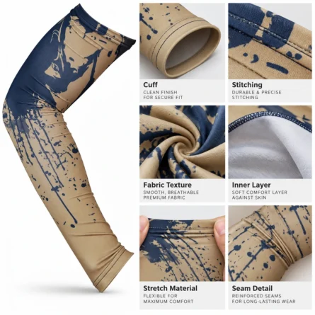Custom Splatter Compression Sleeves - Image 3