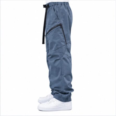 Custom Steel Blue Snowboarding Pants - Image 3
