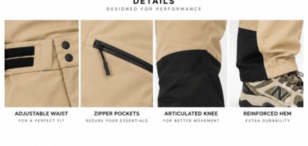 Custom Color-Block Snowboarding Pants - Image 4