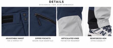 Custom Color-Block Snowboarding Pants - Image 5