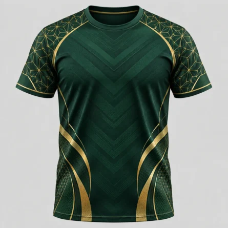 Custom Green Sublimated Soccer Jersey