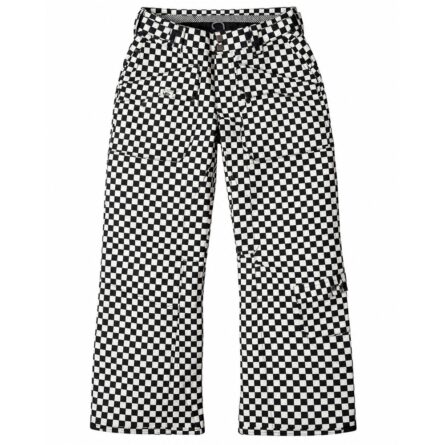 Custom Checkerboard Cargo Snowboarding Pants