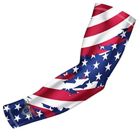 Custom American Flag Compression Sleeves