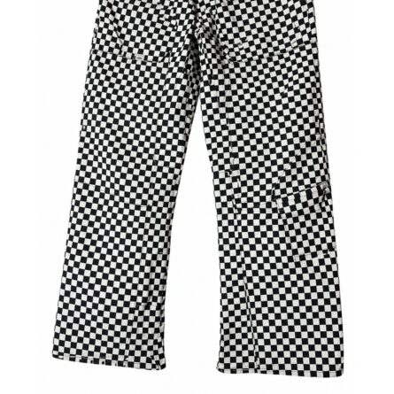 Custom Checkerboard Cargo Snowboarding Pants - Image 3